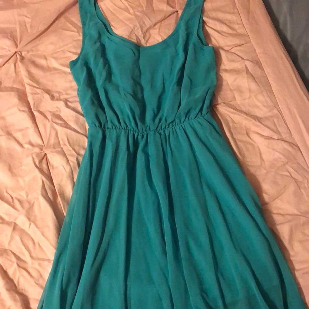 Green dress
